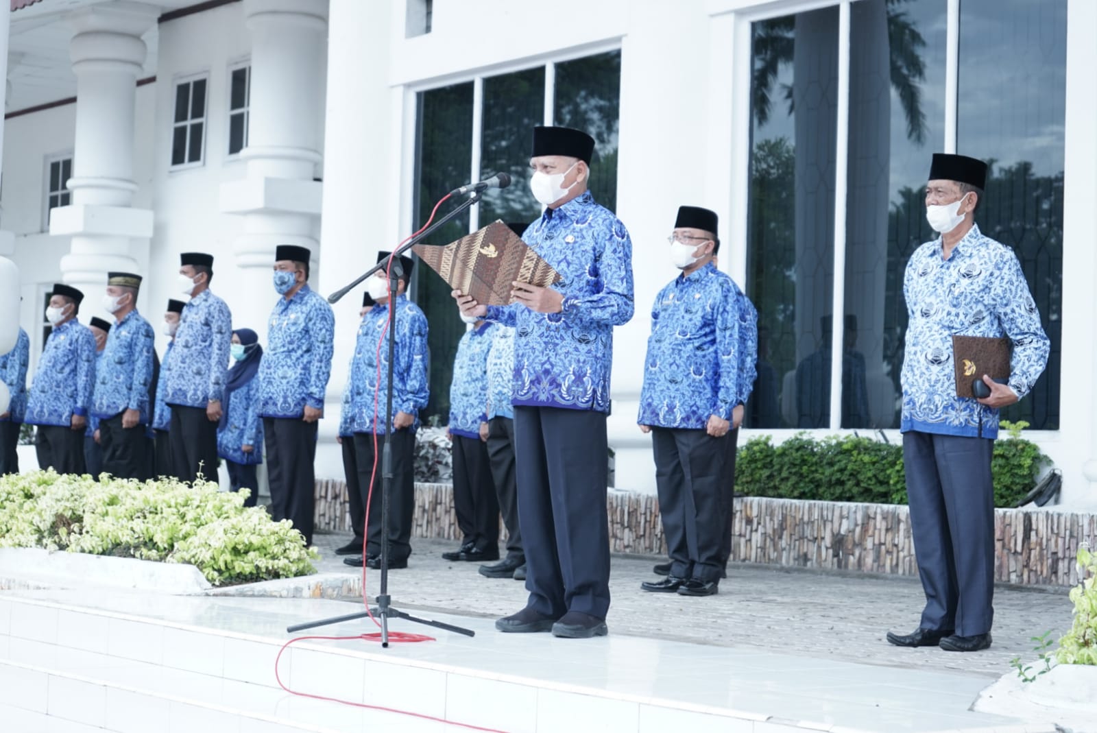 Pemkab Asahan Gelar Upacara Peringatan Hari Pahlawan Tahun 2021