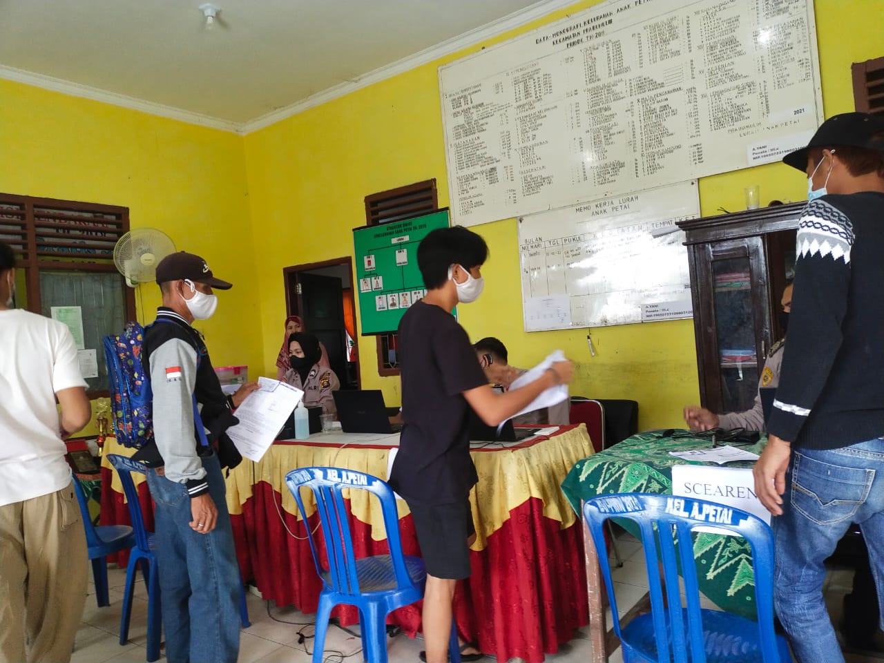 Polres Kota Prabumulih Lakukan Gebyar Vaksinasi di Kelurahan Anak Patai