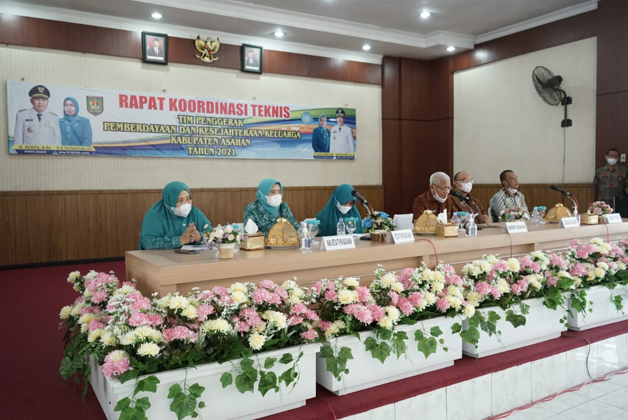 Bupati Buka Rakornis TP. PKK Kabupaten Asahan