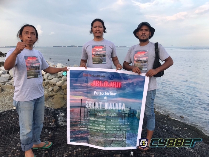 Giat Tiga Jurnalis Jelajah Pulau Terluar di Selat Malaka