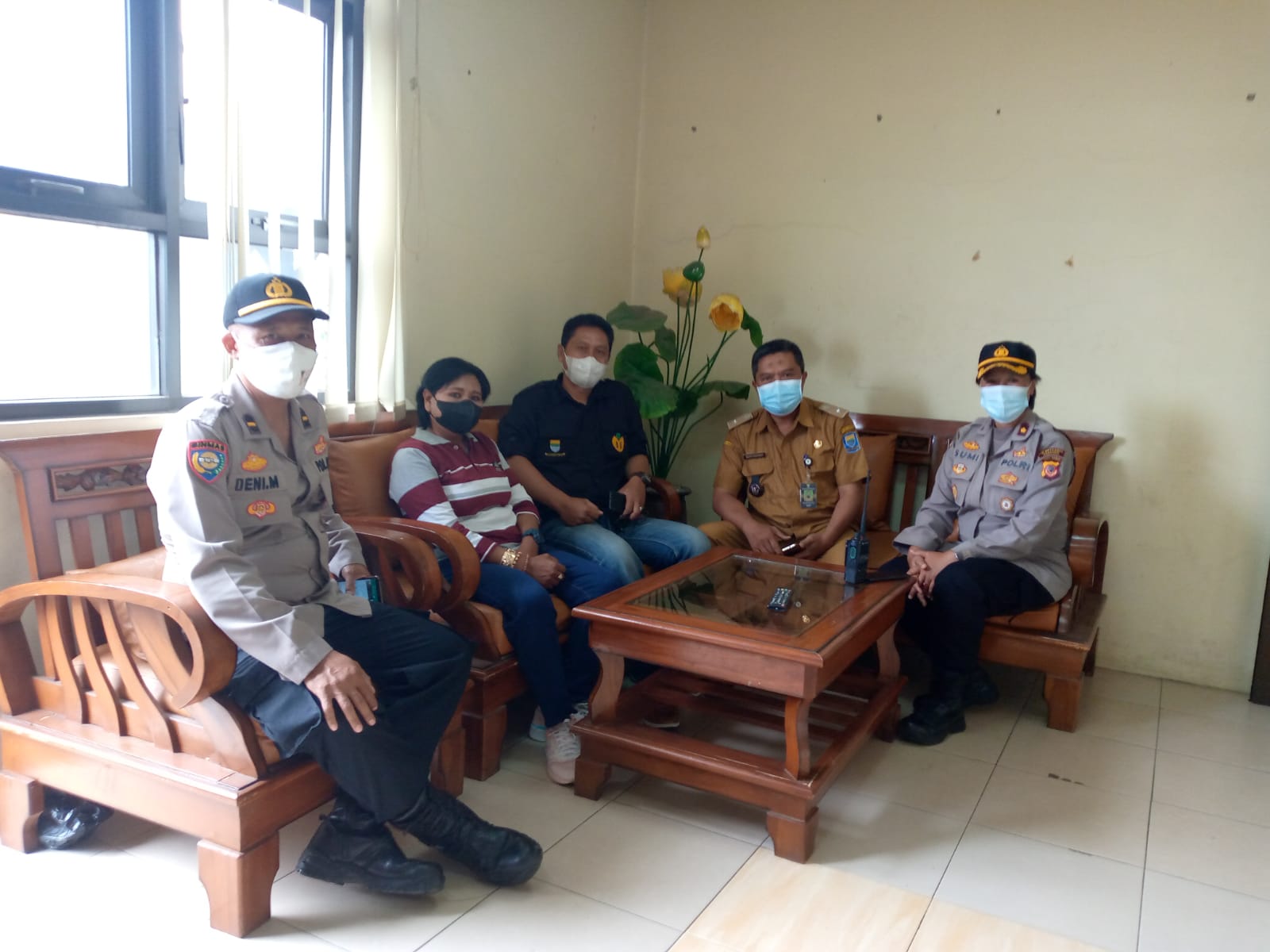 Kapolsek Babakan Ciparay Sambangi Kelurahan Babakan