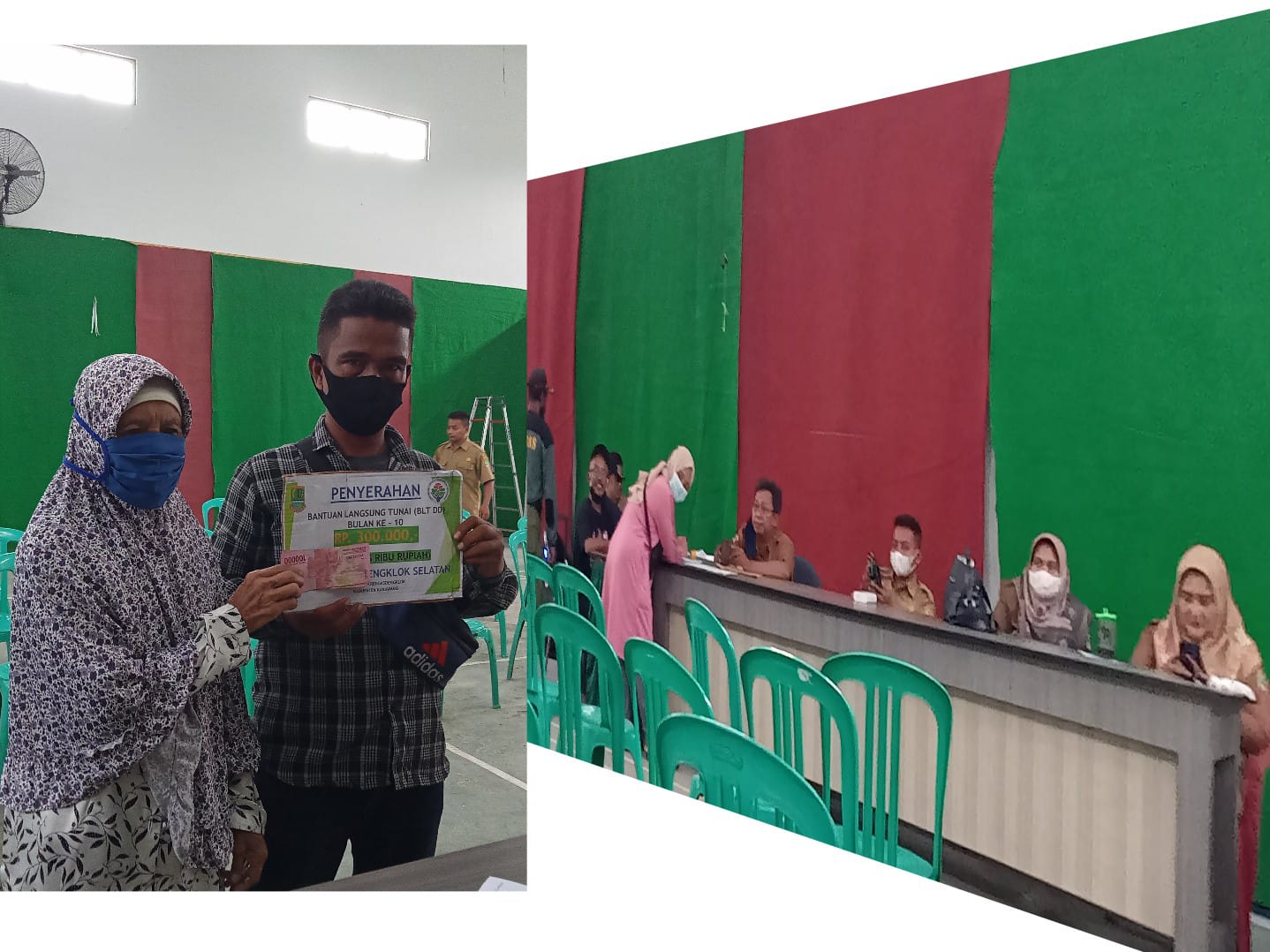 Pemdes Rengasdengklok Selatan Salurkan BLT-DD Tahap III