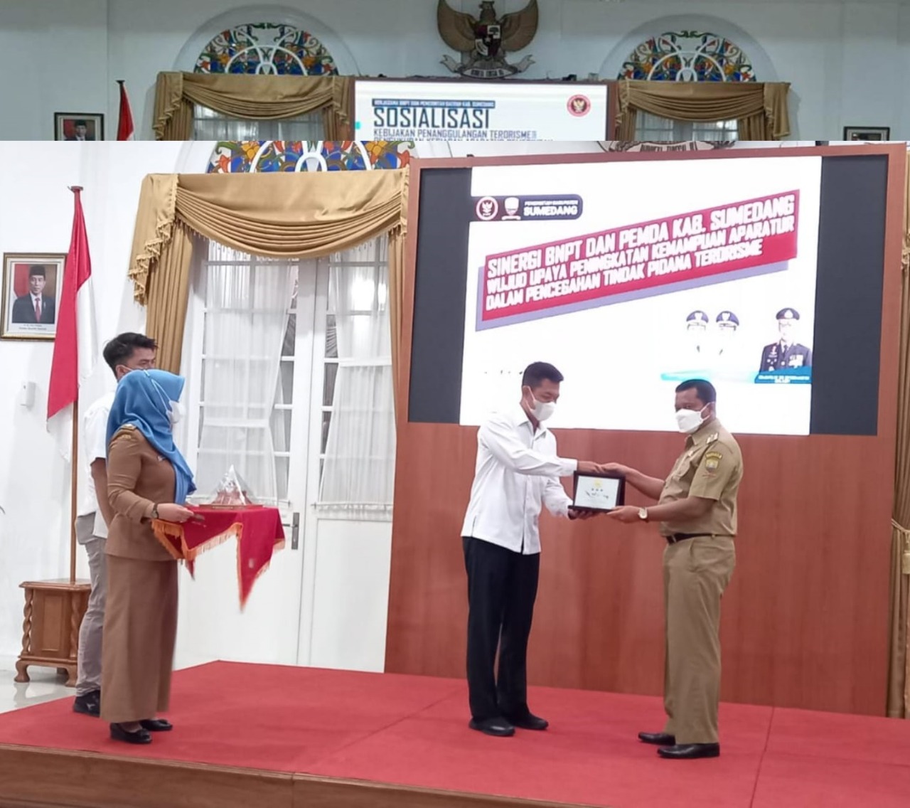 BNPT Provinsi Jawa Barat Melakukan Kunjungan ke Sumedang