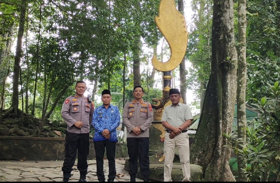 Kapolres Majalengka Kunjungi Obyek Wisata Desa Pajajar Patilasan Prabu Siliwangi