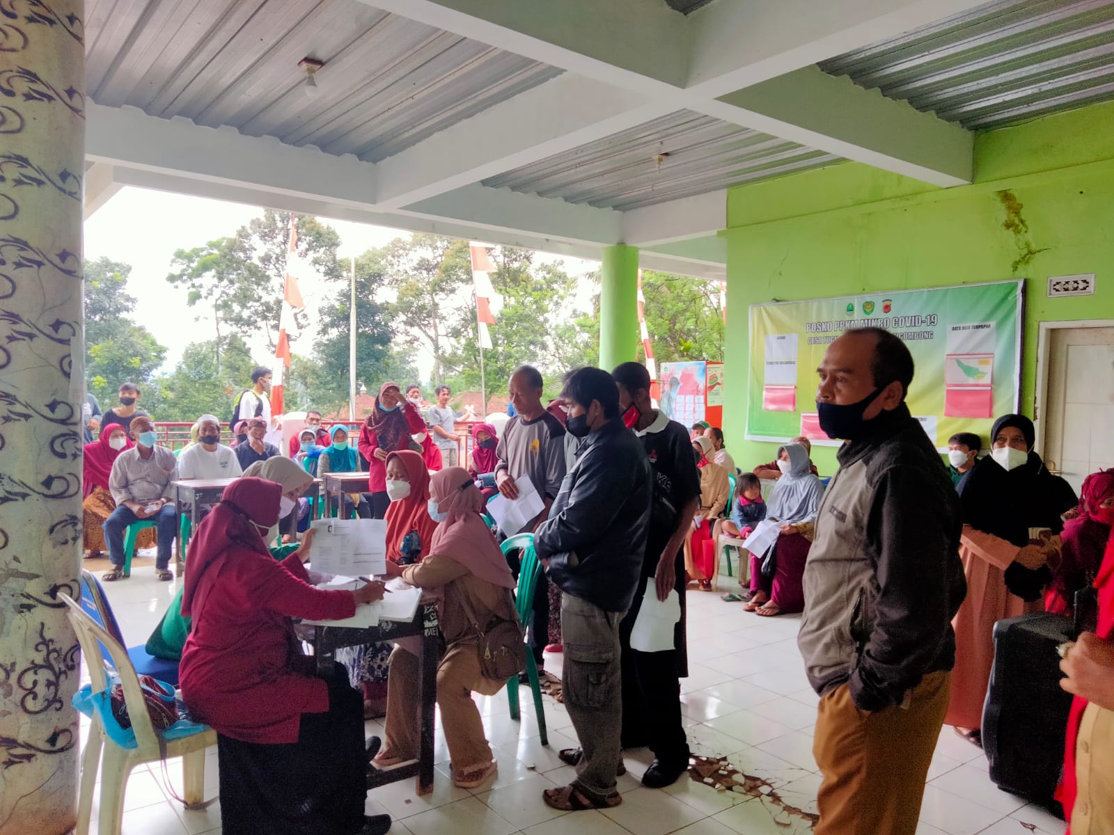 Pemerintah Desa Tugu Jaya Gelar Vaksinasi Tahap 1 & Tahap 2 