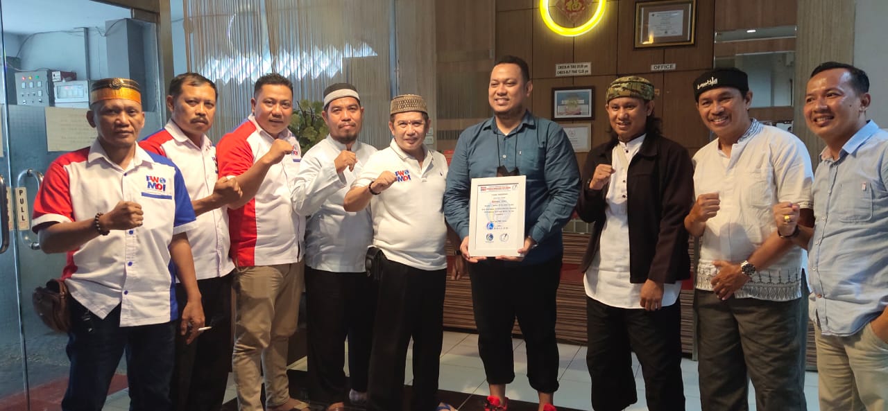 PW M.O.I Bersama Forum Insan Pers Sambut Kunjungan Densus 88 dan BNPT