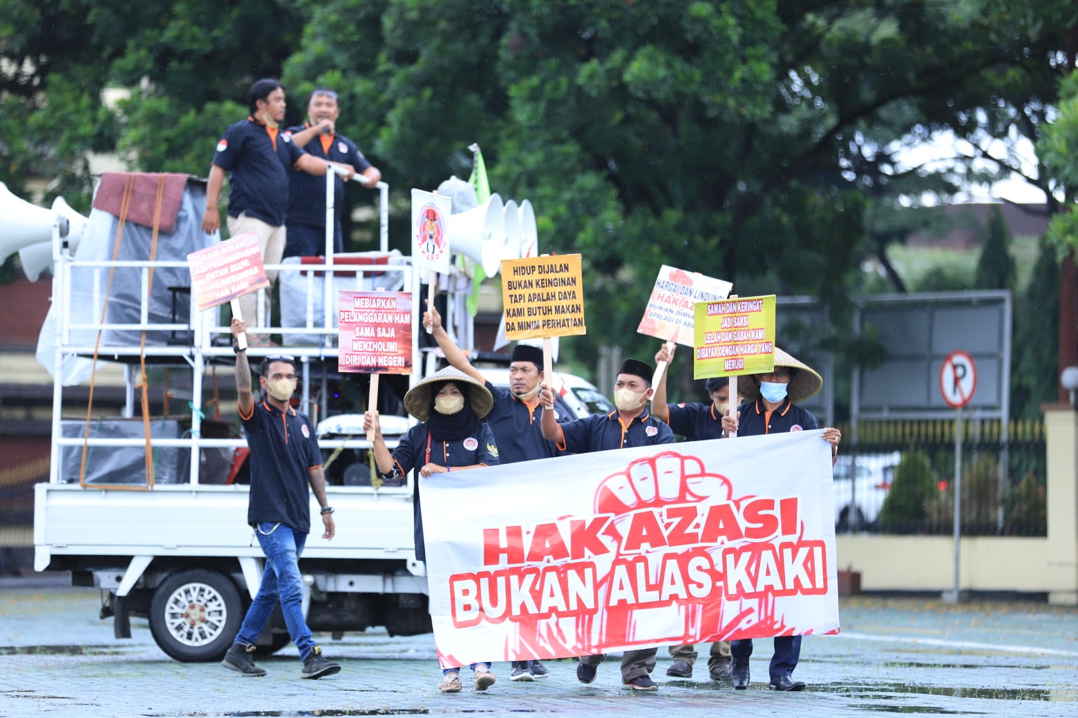 Peringati Hari HAM Sedunia, Polda Jabar Gelar Lomba Orasi Unjuk Rasa Memperebutkan Piala Kapolri