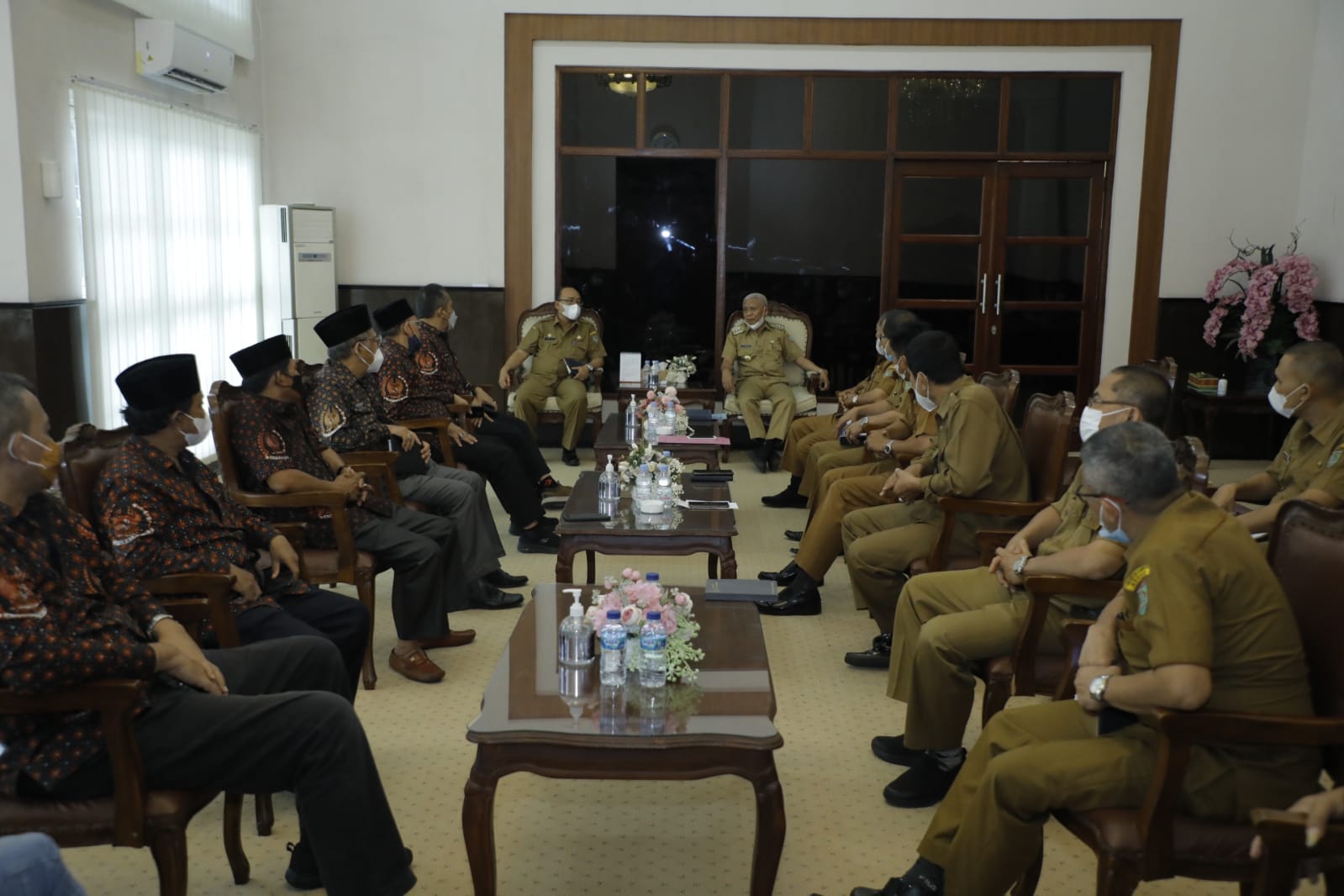 Bupati Asahan Terima Audiensi BPK DHD 45 Sumut dan BPK DHC 45 Asahan