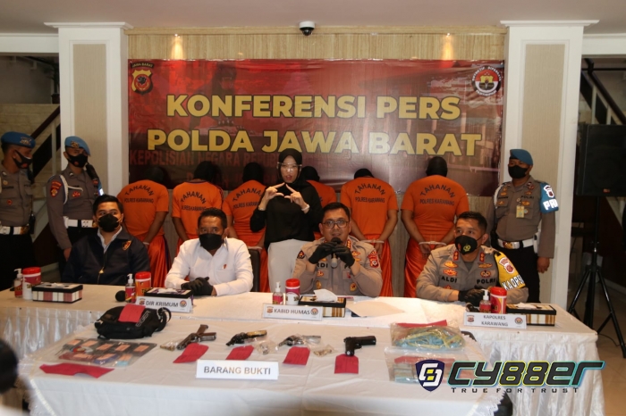 Kelompok Bandit Perampok Mybank Karawang, Dibekuk Polisi