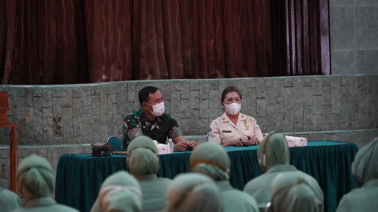 Danrem 061/Sk Untuk Kesejahteraan Prajuritnya, Berikan Sosialisasi Tentang Kesehatan 