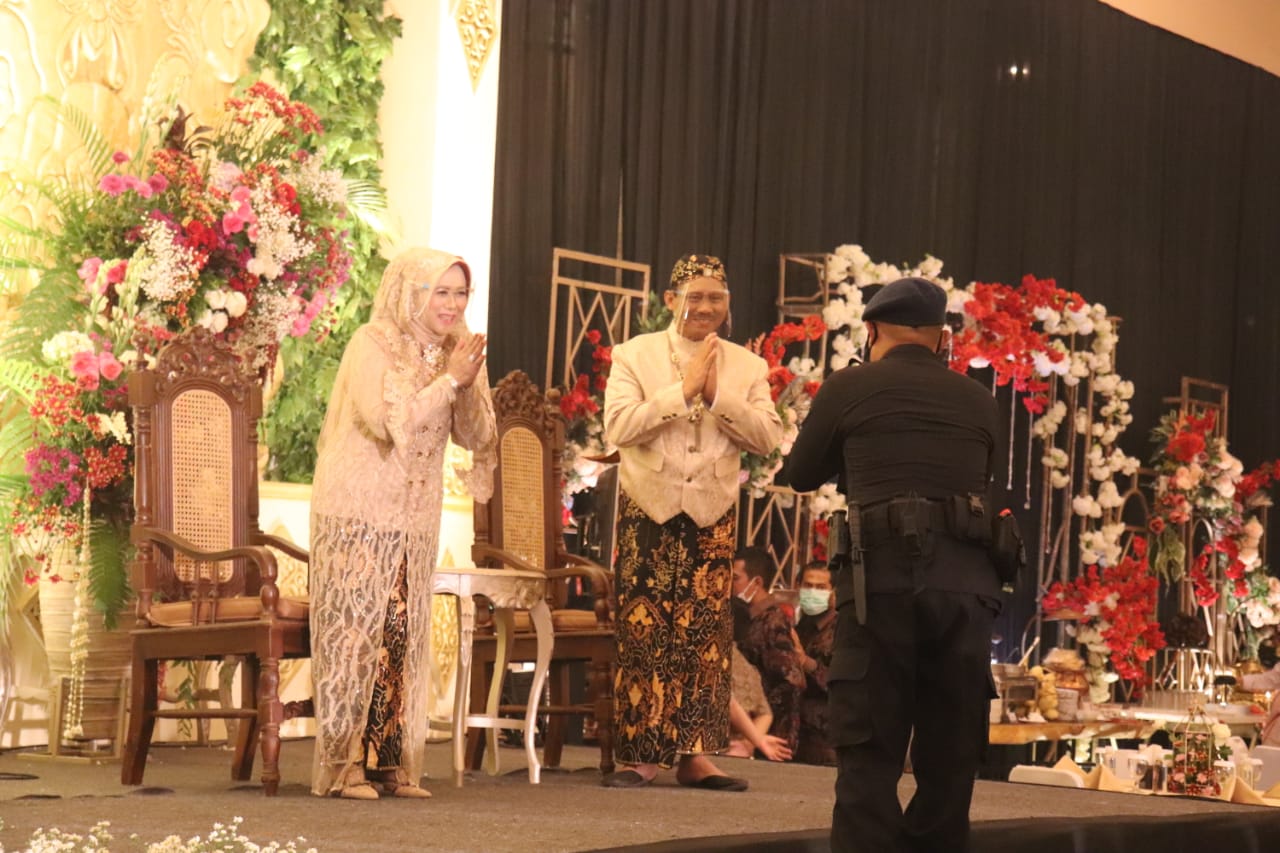 Ngunduh Mantu, Sapta dan Widi Terapkan Protokol Kesehatan Secara Ketat