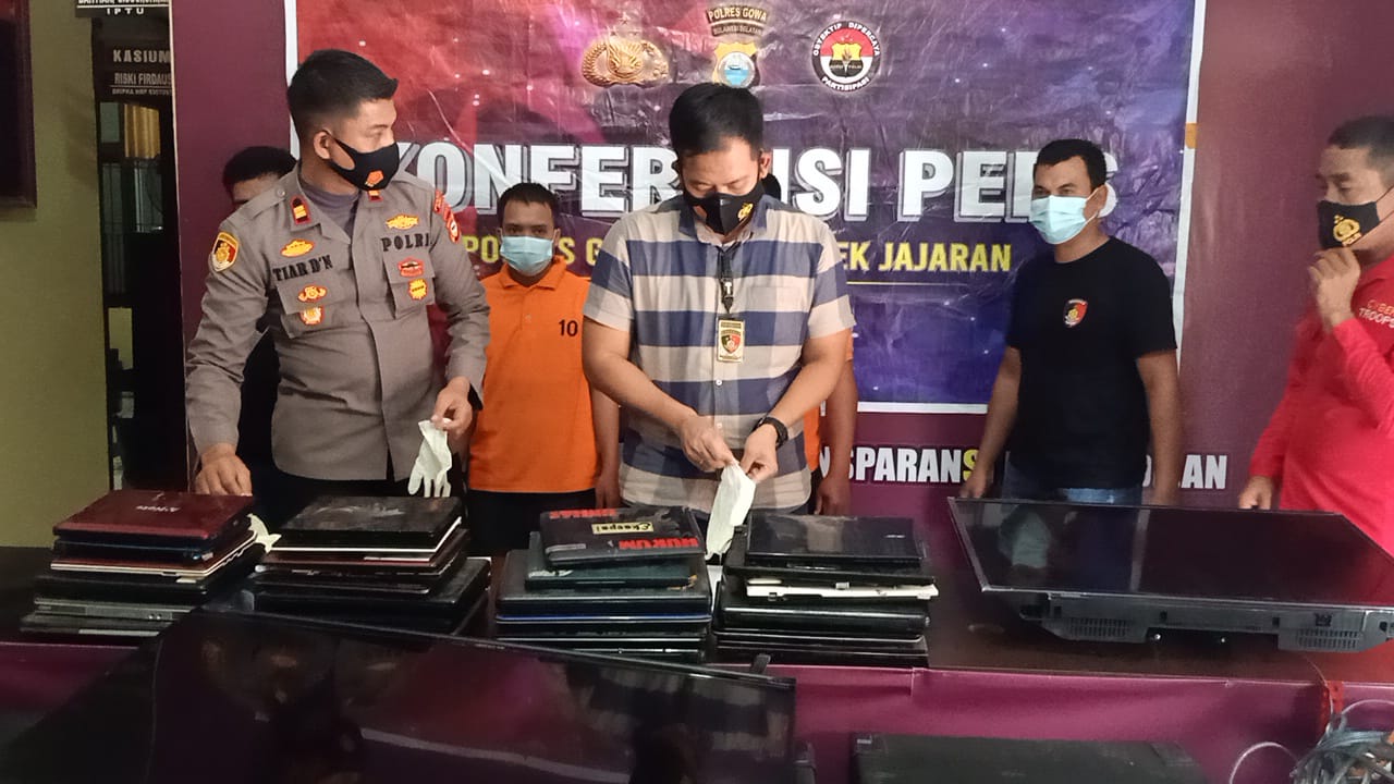 Pelaku Curat dan Penadah Diringkus, Puluhan Barang Bukti Disita Polisi