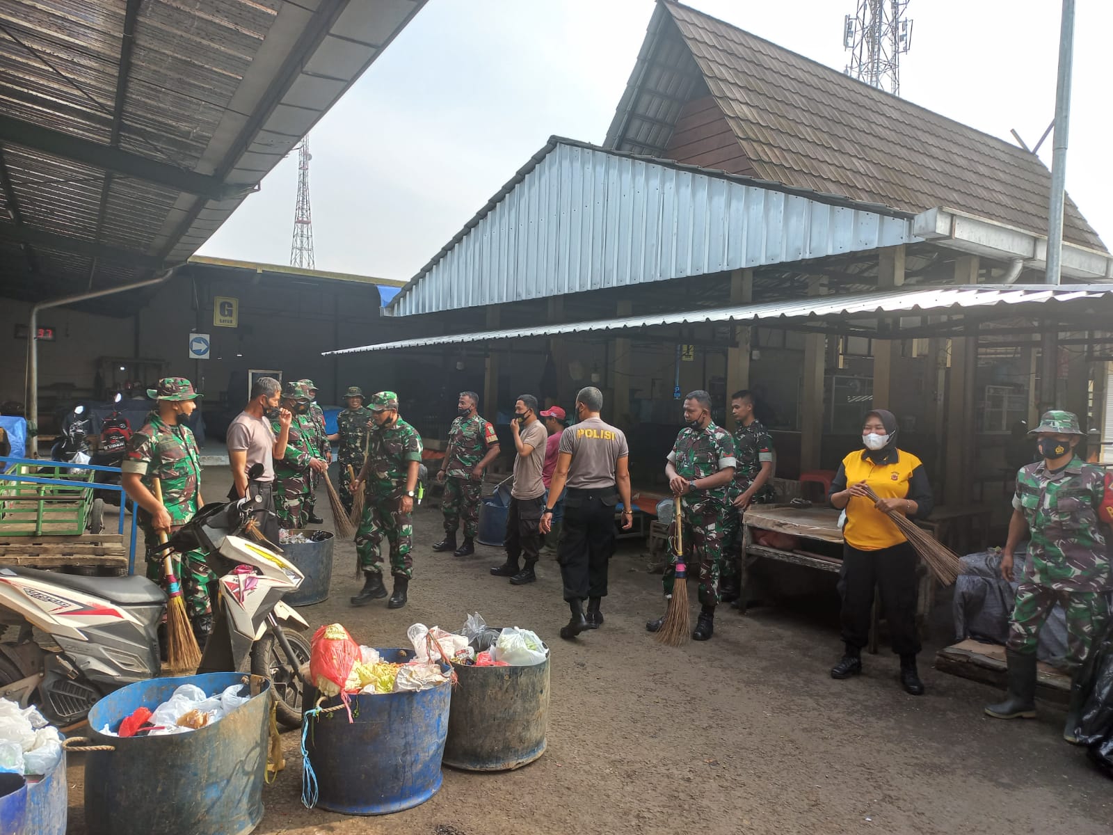 Polres Sumedang Bersama Kodim 0610 Lakukan Korve