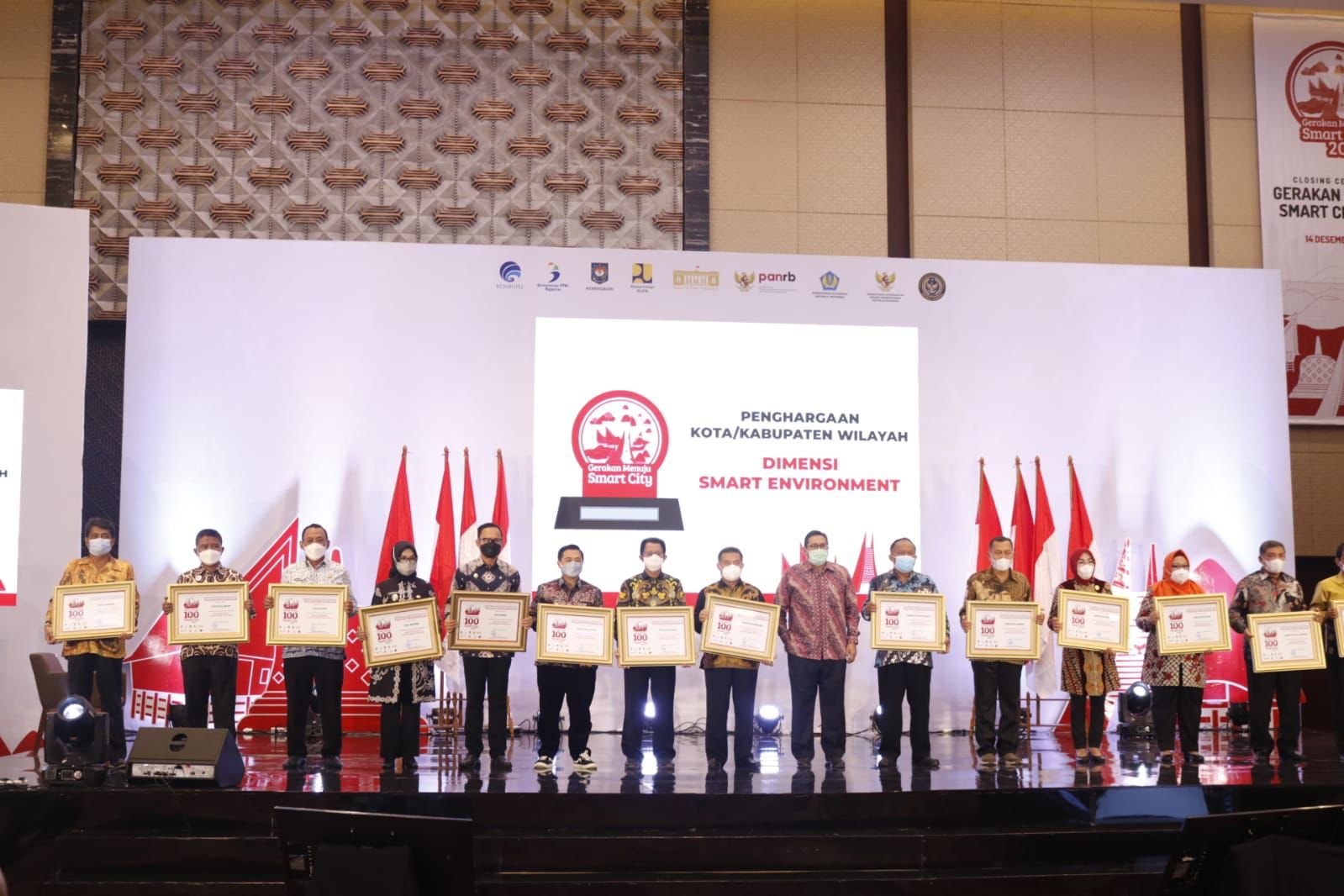 Pemerintah Kota Cilegon Mendapatkan Penghargaan Smart City