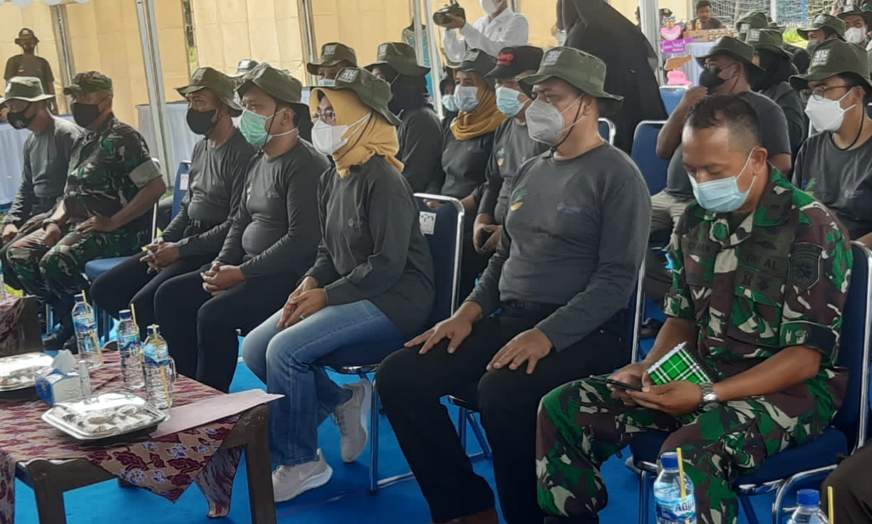 Wabup Ayu Hadiri Peringatan HKSN Tahun 2021 di Kecamatan Gegesik