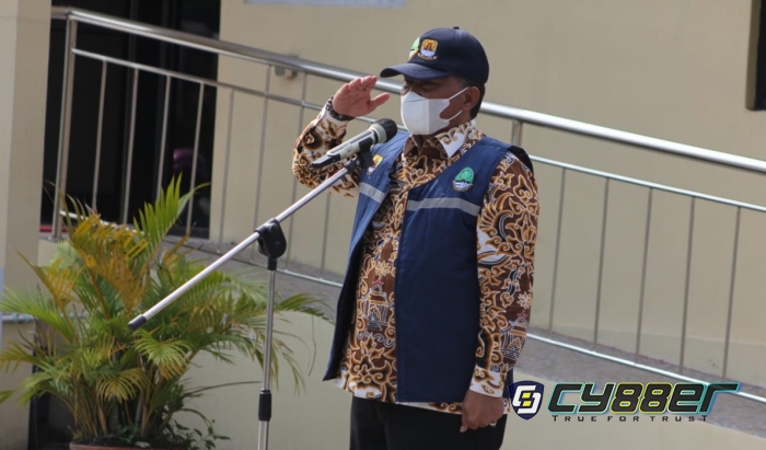 Sekda Cirebon Pimpin Apel Operasi Terpadu Intensifikasi Pajak KTMDU