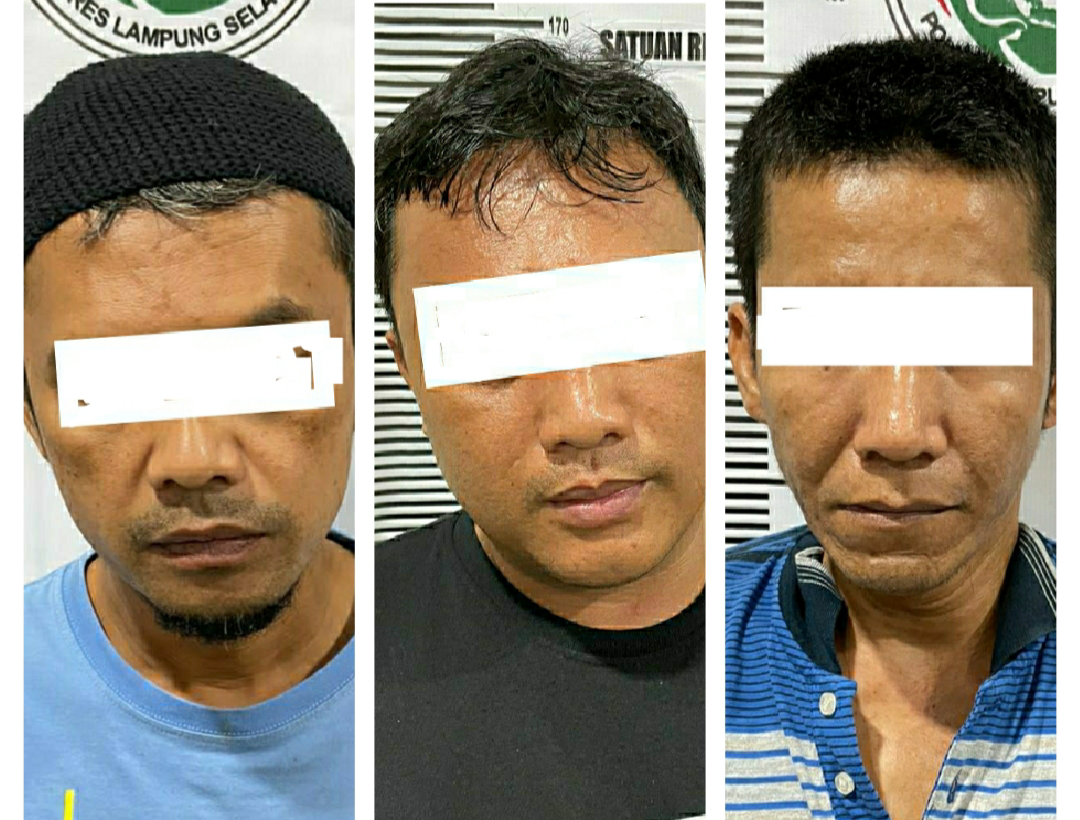 Polisi Tangkap Tiga Pelaku Penyalagunaan Narkotika, Diantaranya ASN Pemkab Lamsel