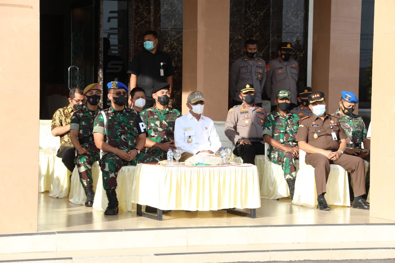 Ops Lilin Seulawah Polres Lhoksumawe, Bupati Aceh Utara Hadiri Apel