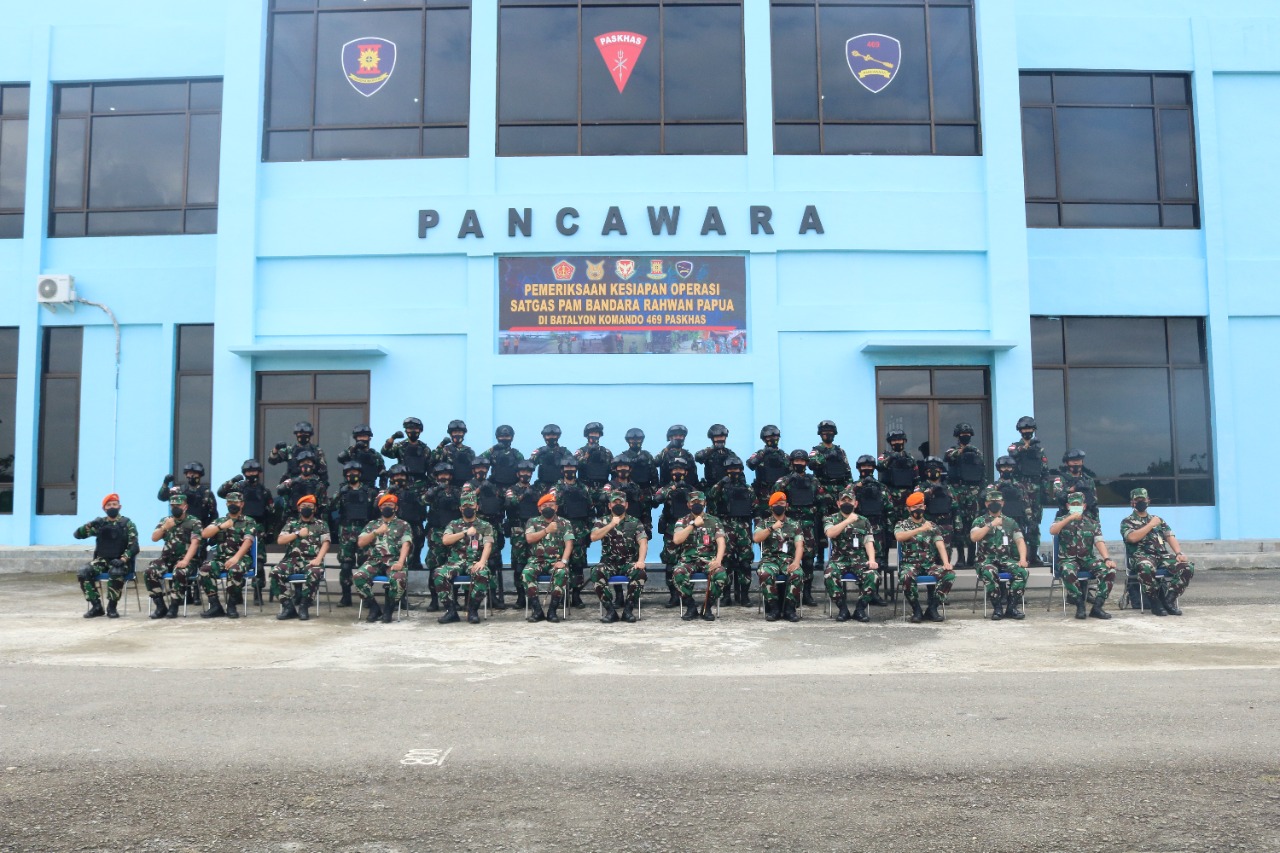 Asops Kasau Periksa Kesiapan Operasi Satgas Pamrahwan Papua