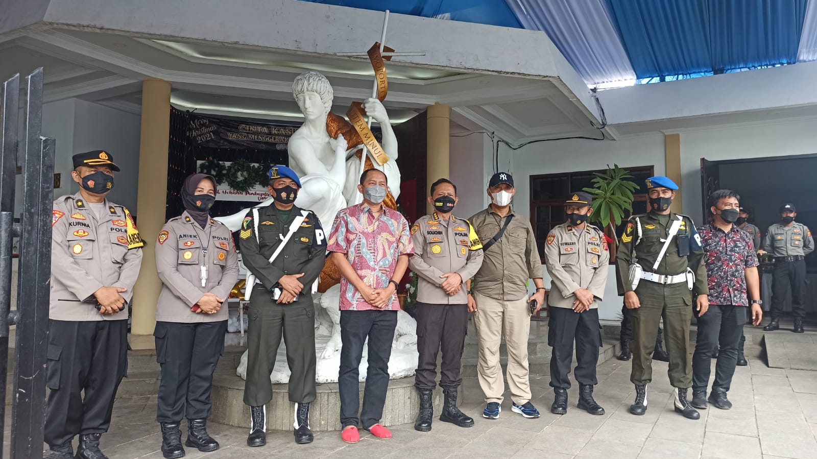 Karo SDM Polda Jabar Lakukan Kunjungan ke Polres Ciamis