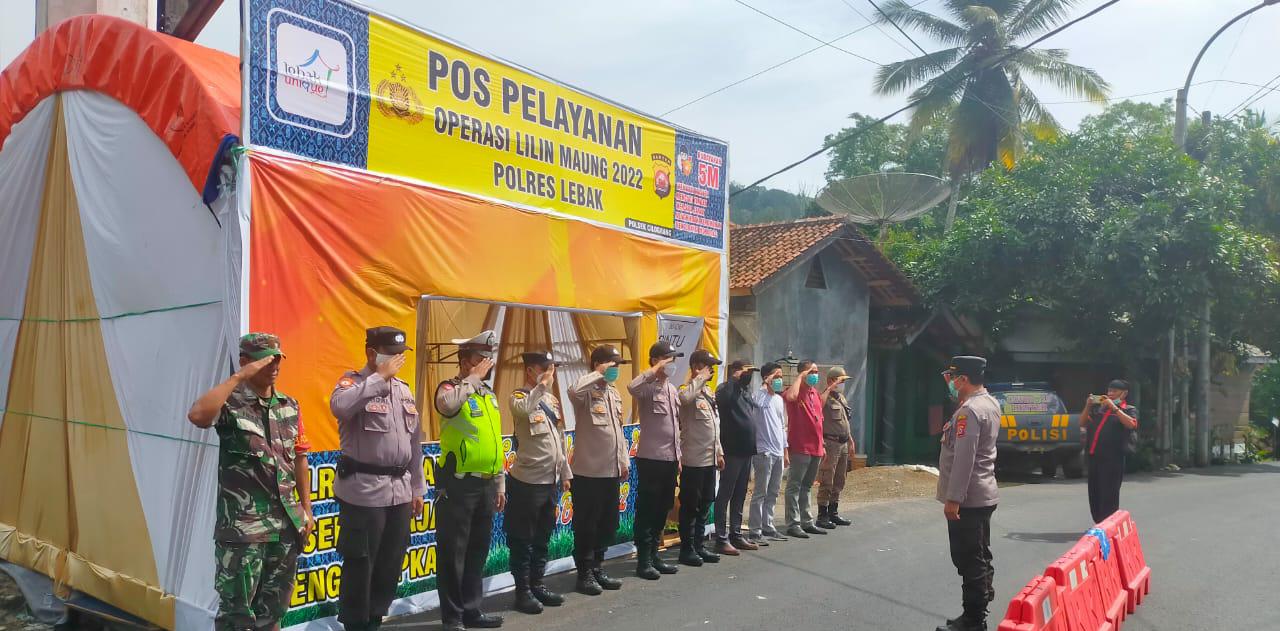 Amankan Natal 2021 dan Tahun Baru 2022, Polisi Dirikan Pos Yan di Perbatasan Banten-Jabar