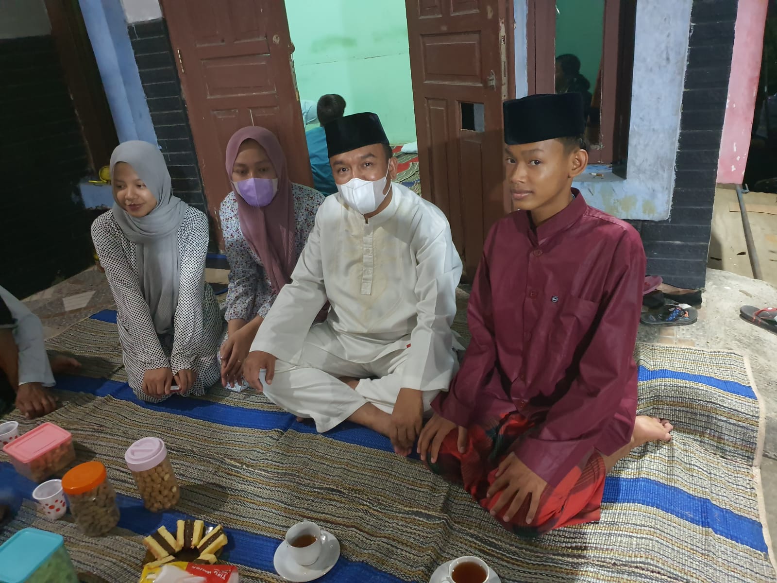 Jumadi Hadiri Tahlil Hari ke 2 Almarhum Ketua JPKP DPD Kota Tegal 