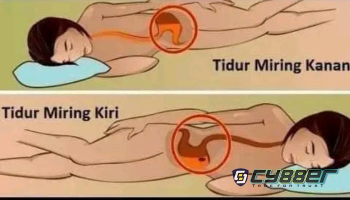 Manfaat Tidur Miring ke Kanan