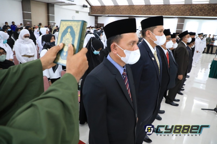 Wabup Aceh Utara Lantik 9 Kepala SKPK Baru, Segera Action dalam Penanganan Bencana Banjir