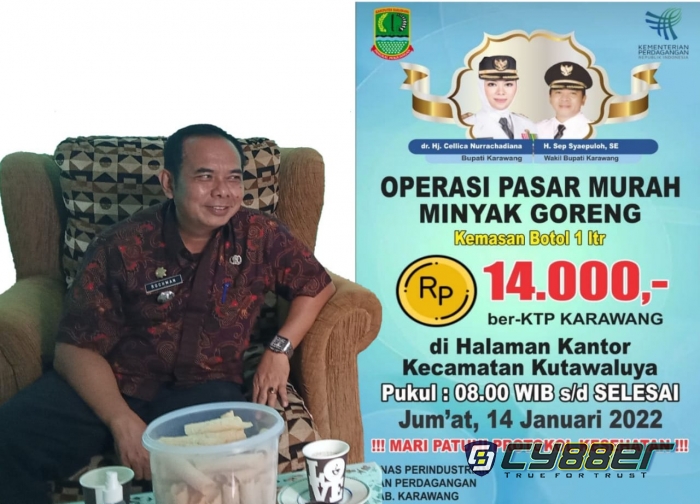 Besok, Kecamatan Kutawaluya Adakan Operasi Pasar Murah