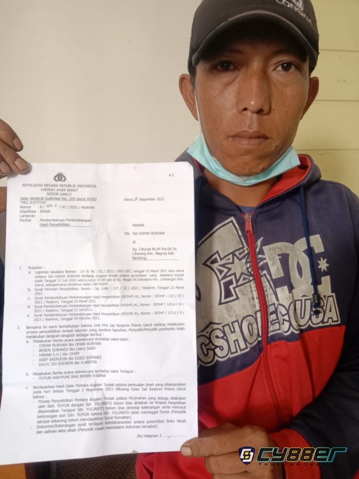 Kecewa Perkara Istrinya Menikah Siri dengan Pria Lain Tak Bisa Naik ke Penyidikan, Oskar Berniat ke Mabes Polri