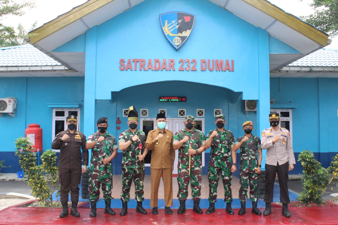 Kunjungan Kerja Panglima Kosekhanudnas III Ke Satuan Radar 232 Dumai