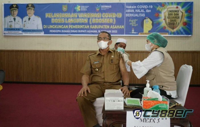 Pemkab Asahan Laksanakan Vaksinasi Covid-19 Dosis Lanjutan (Booster) Khusus Lansia 