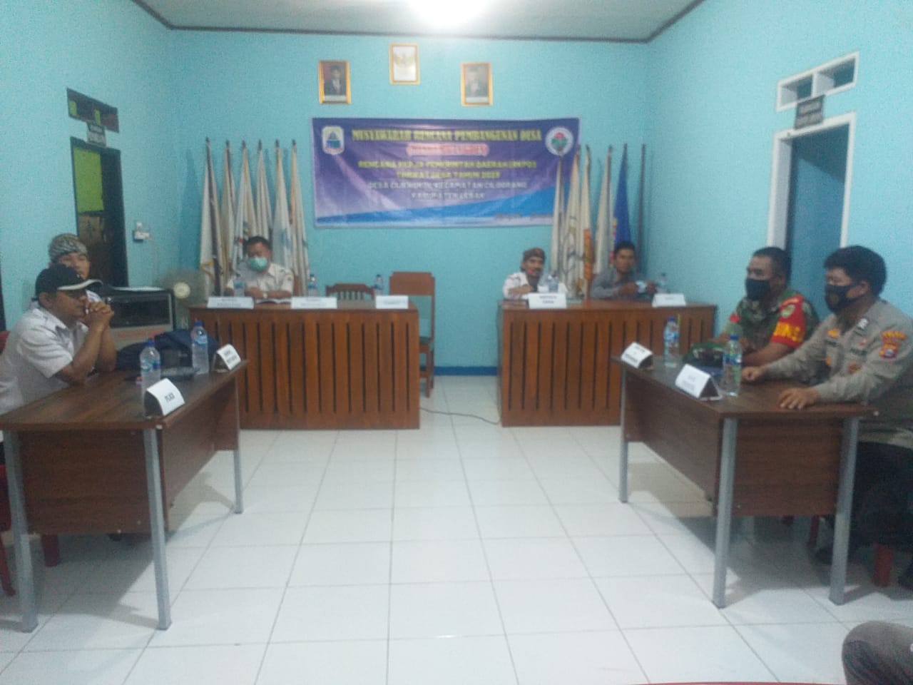 Polsek Cilograng Dukung Musrenbang Desa Cijengkol
