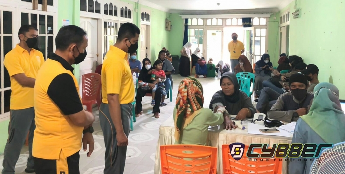 Tinjau Sejumlah Lokasi Vaksinasi Covid-19 di Inhu, Bachtiar Alponso Pastikan Program Terlaksana Dengan Baik