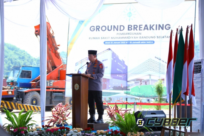 Hadiri Ground Breaking RS Muhammadiyah, Kapolri Dukung Penuh Program Kesehatan dan Pendidikan Masyarakat