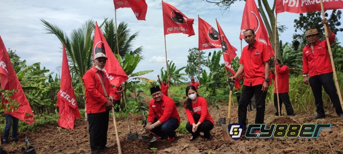 PDI Perjuangan Kota Cilegon Ajak Industri Lestarikan Alam