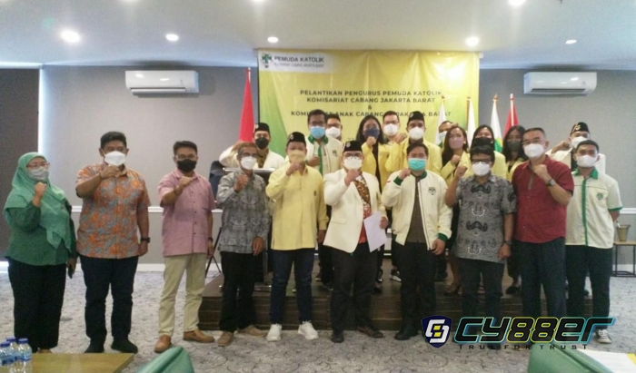 Pelantikan Pengurus Pemuda Katolik Komisariat Cabang dan Komisariat Anak Cabang se-Jakarta Barat 2021-2024