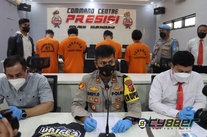 Polisi Gulung Komplotan Genk Motor Pelaku Curas Dengan Senjata Tajam