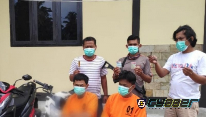 Dua Pelaku Curanmor di Wonosobo Tanggamus Diringkus Polisi