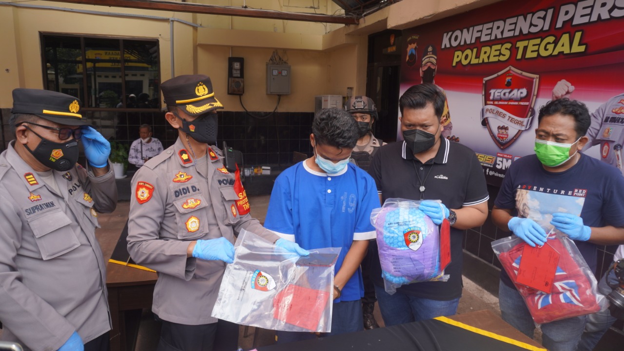 Satreskrim Polres Tegal Ungkap Kasus Penganiayaan di Eks Lokalisasi Peleman 