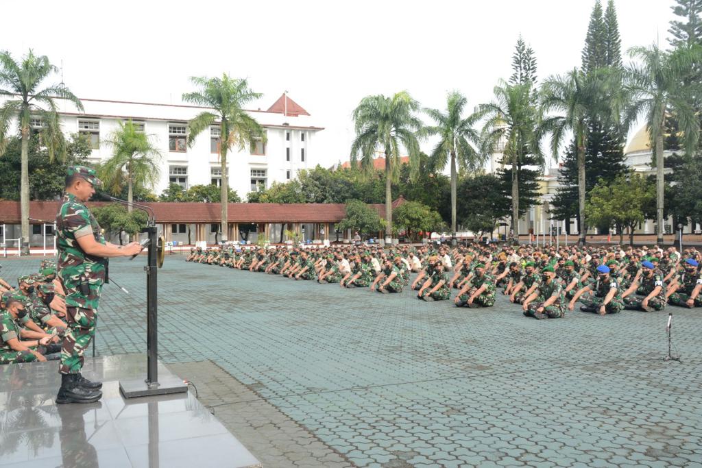 Gelar Pasukan Sikapi Perkembangan Situasi Terkini