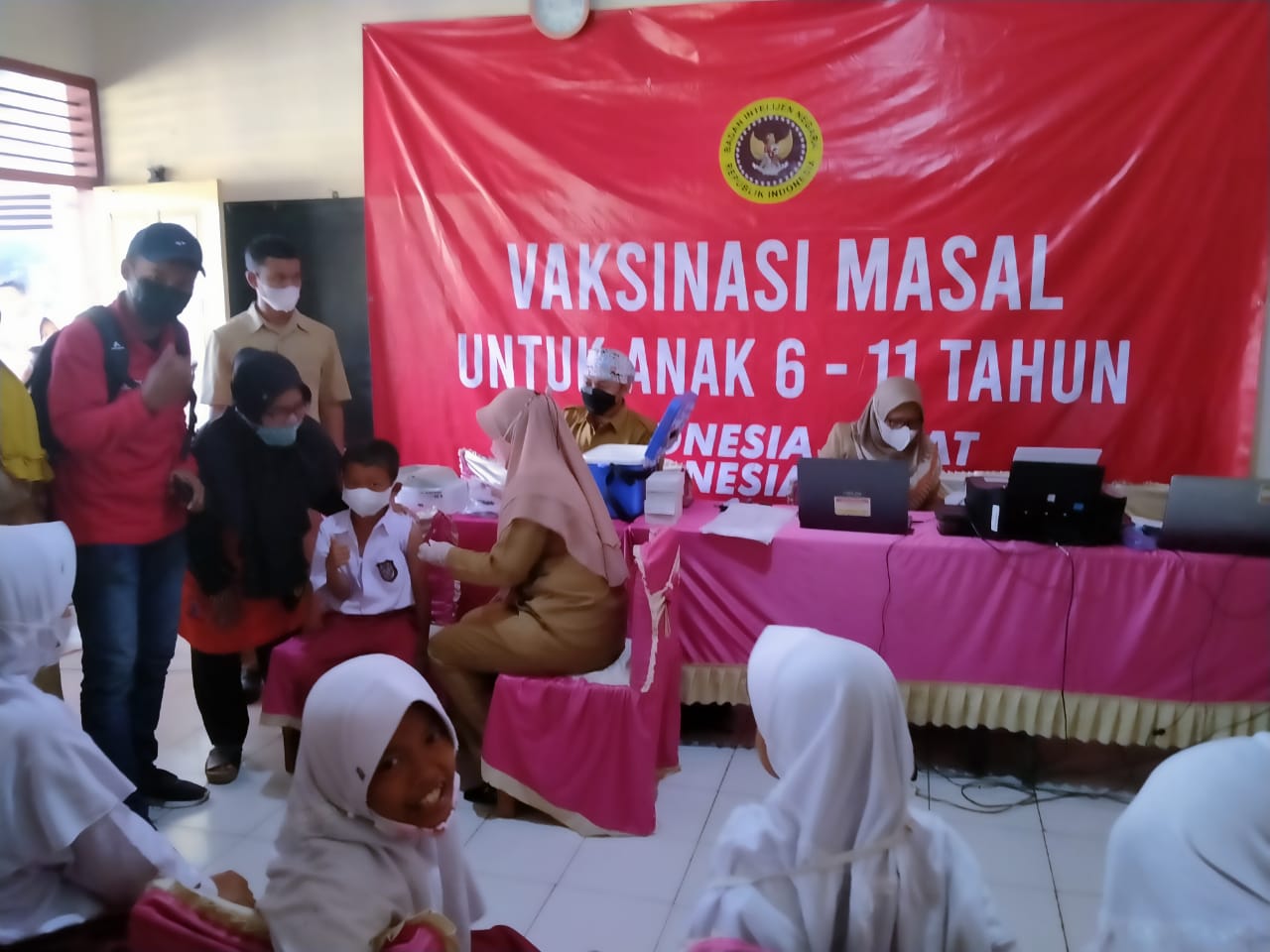 BINDA Jateng, Vaksinasi Massal Anak Usia 7 Sampai 11 Tahun 