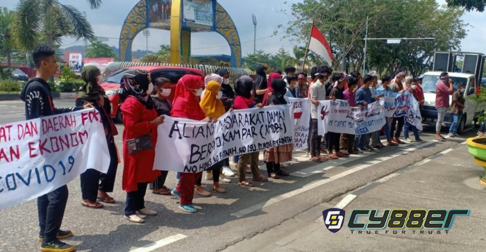 Gelar Aksi Damai, Puluhan Massa Nyatakan Sikap Dukung Catur Sugeng