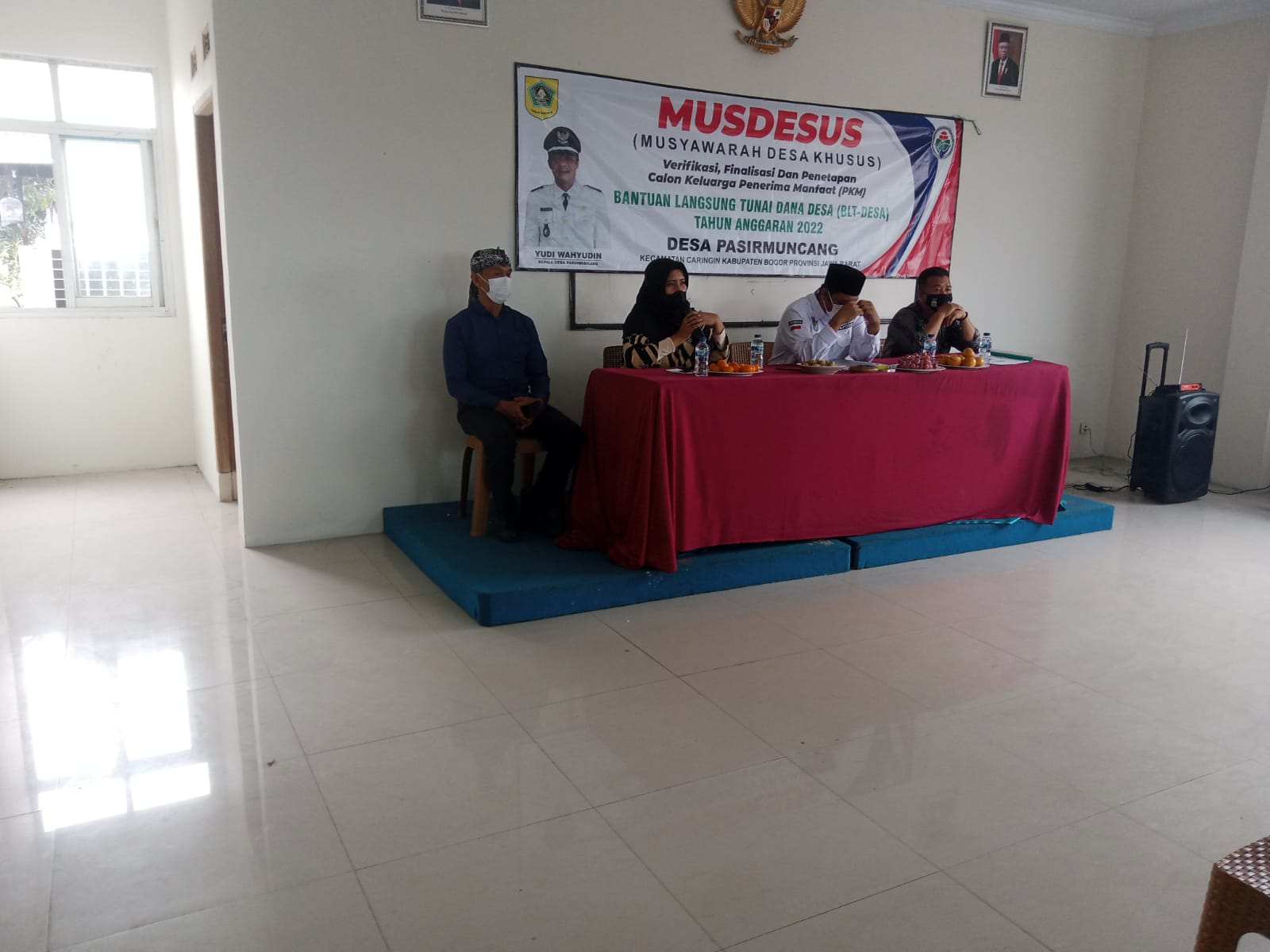Pemdes Pasir Muncang Gelar Musdesus