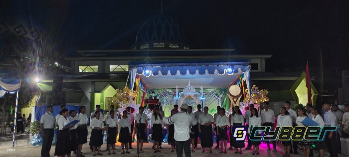 Wujud Toleransi di Raja Ampat, Group Paduan Suara PAM Alfa Omega Waisai Ramaikan Pembukaan MTQ Ke-IX
