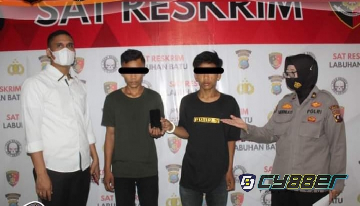 Sat Reskrim Polres Labuhanbatu Bekuk Dua Pelaku Tindak Pidana Pencurian Dengan Kekerasan