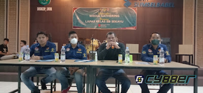 Menjalin Silahturahmi Dengan Insan Pers Lapas Sekayu Adakan Media Gathering