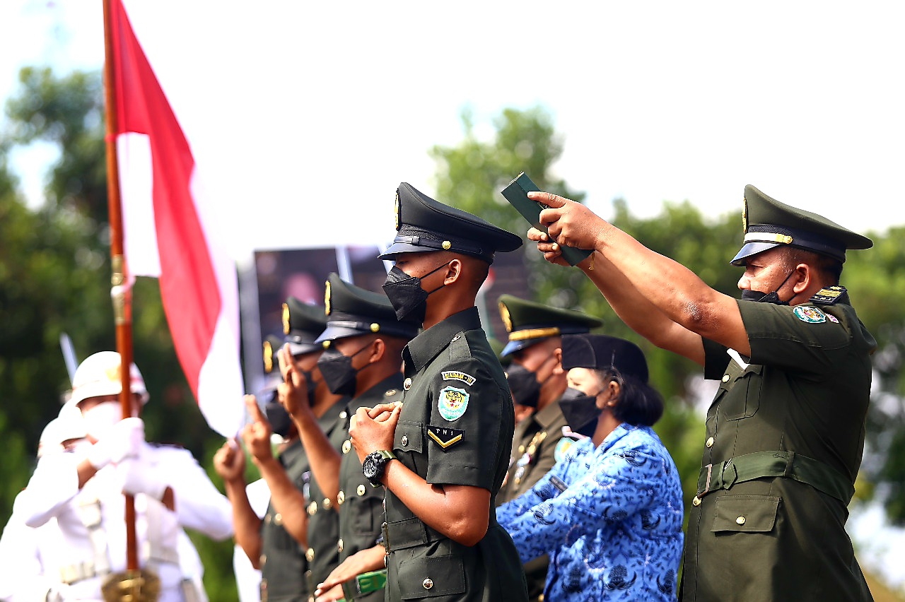 268 Orang Dilantik Jadi Prajurit TNI AD