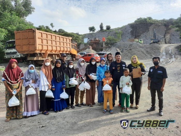 Berbagi Bahagia, BMPP Dampingi PT Gunung Gloria Persada Grup Bagikan 250 Paket Santunan