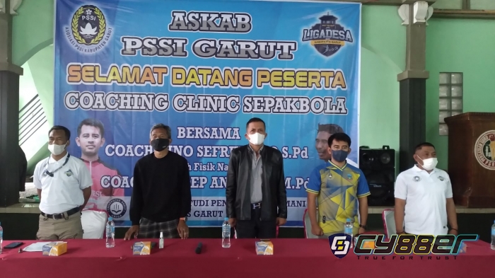 Askab PSSI Garut Gelar Coaching Clinic Bagi Para Pelatih